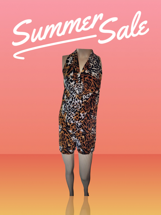 Leopard print dress - Summer sale