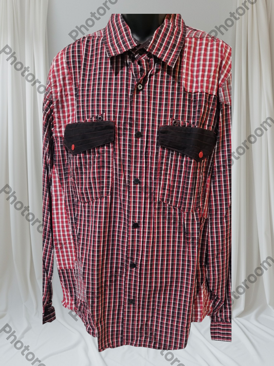 AKDMKS Men's long sleeve shirt Size L