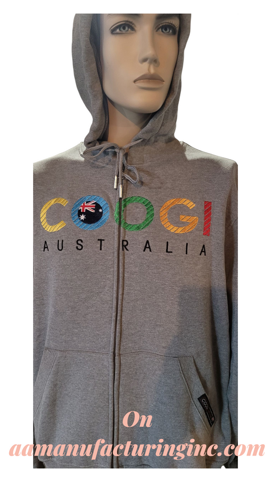COOGI  Men's Hoodies - Front open side pockets - Size   XL