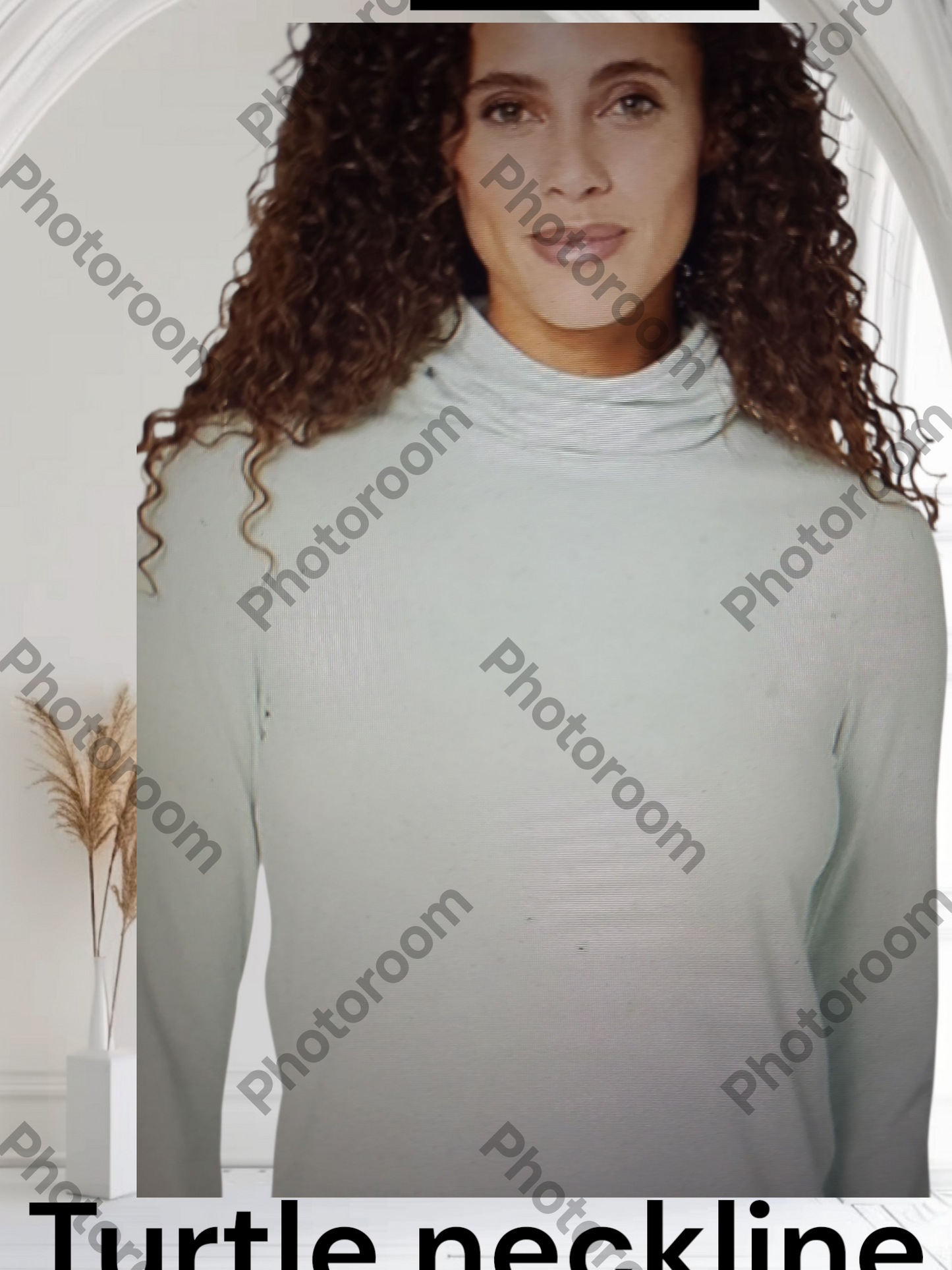 ACTIVE turtleneck long sleeve shirt for women's