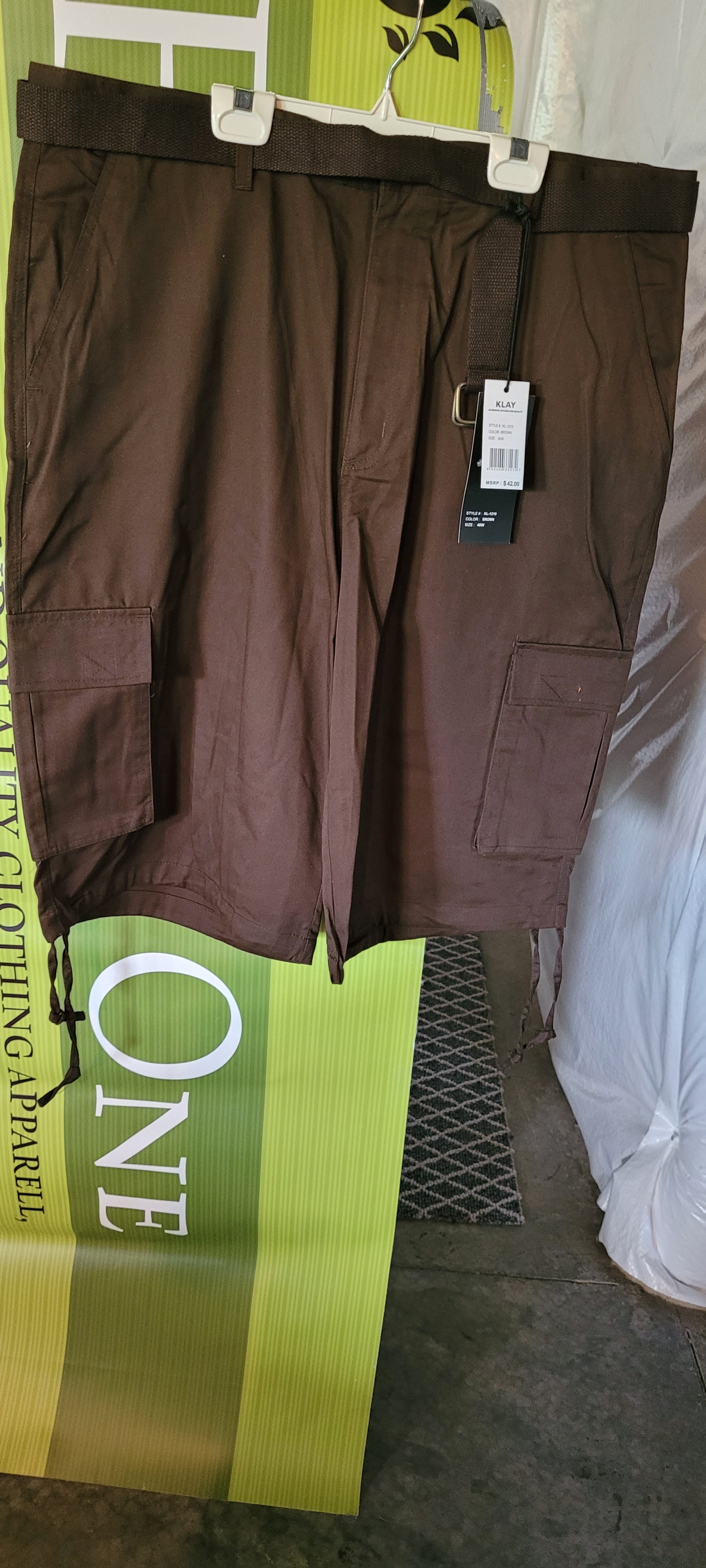 MAN CARGO SHORTS AUTHENING STYLING AND HIGH QUALITY  KL -1210