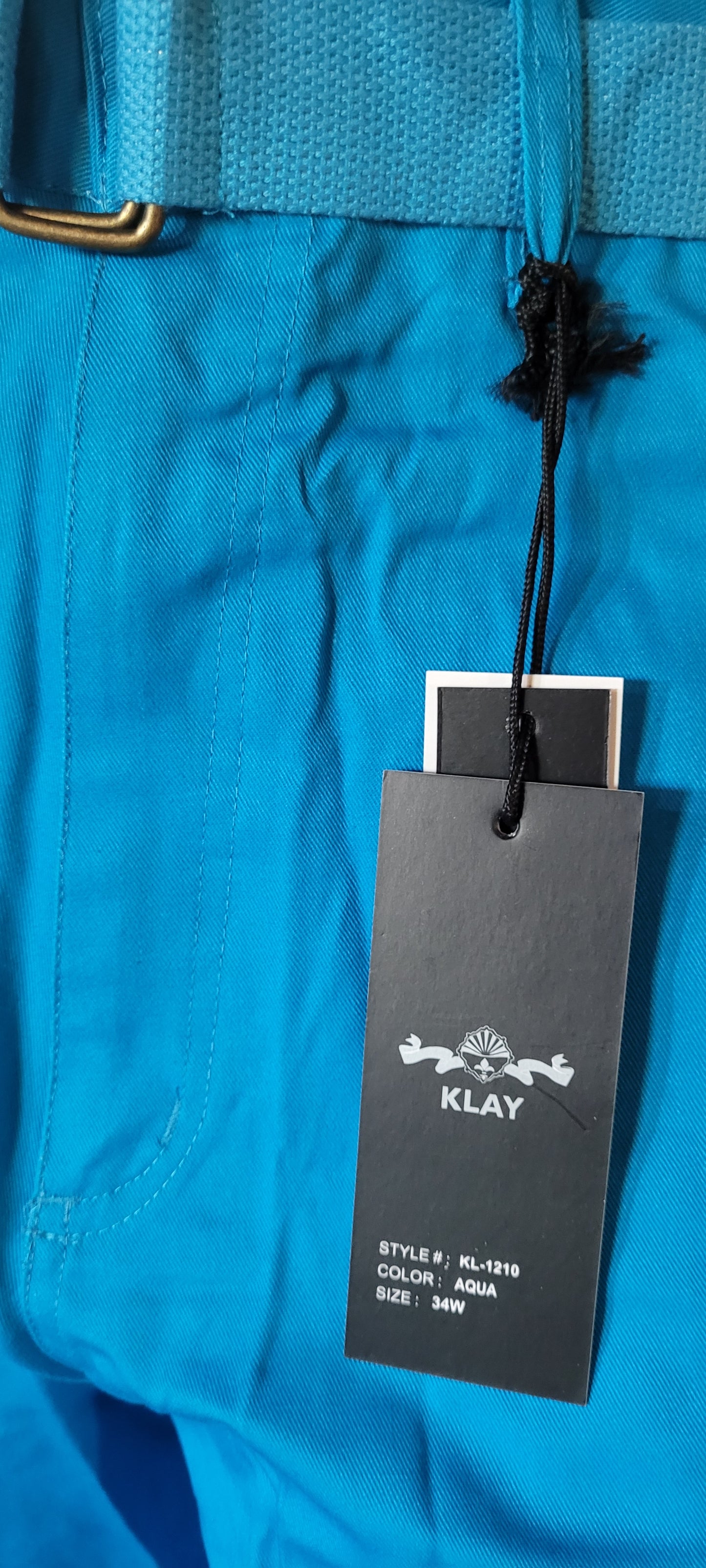 KLAY Men's Cargo Shorts  side pockets Size 32 34 38 40 42 44