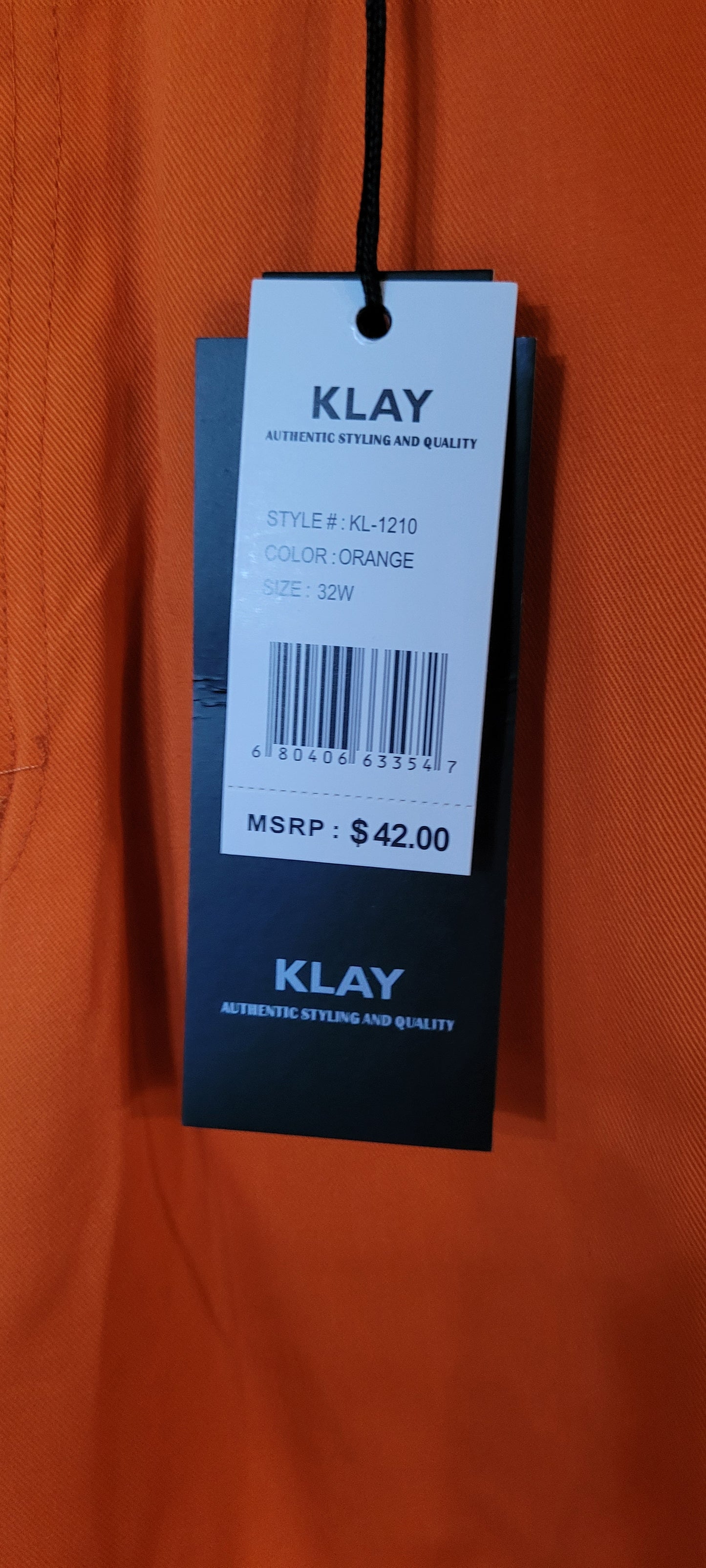 KLAY Men's Cargo Shorts  side pockets Size 32 34 38 40 42 44