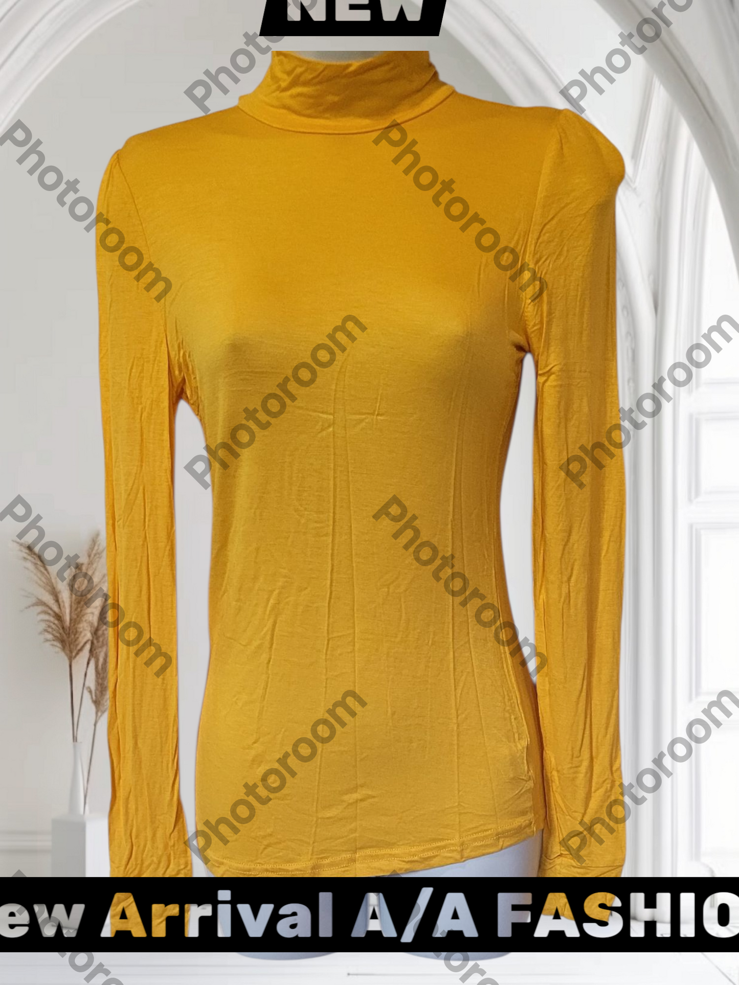 ACTIVE turtleneck long sleeve shirt for women's