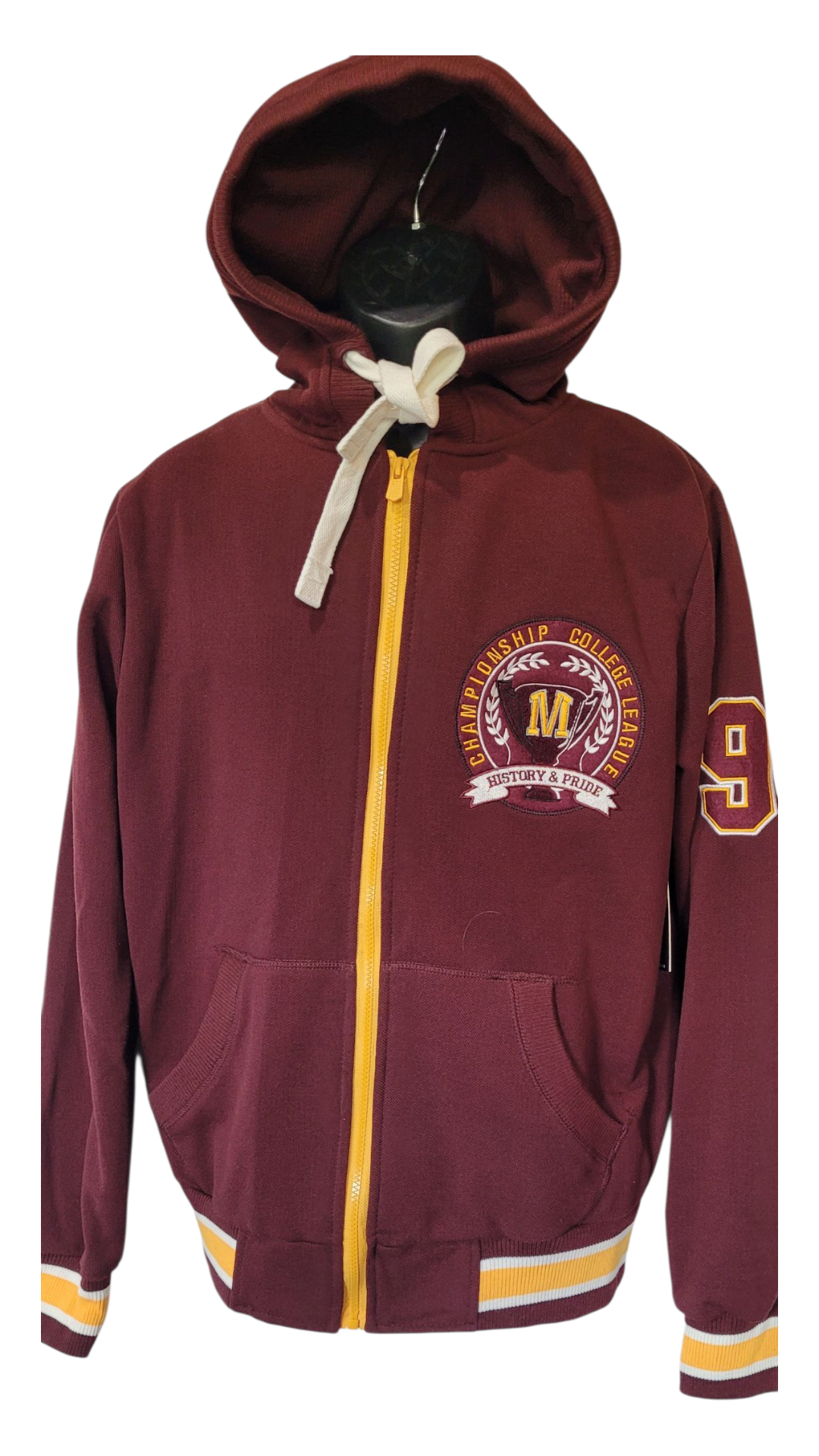 SMOKE RISE Men's Hoodies - front open side pockets size L